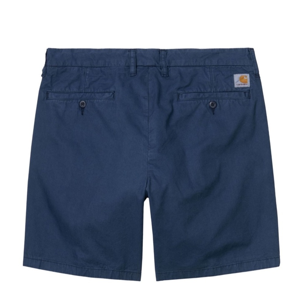 Carhartt Men's WIP Classic Fit Navy John Blue Deck Shorts